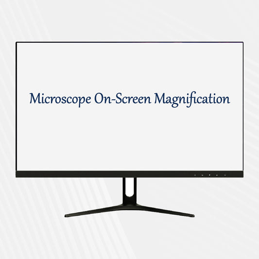 How to Calculate Microscope Electronic Magnification?