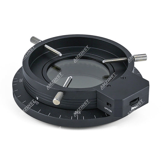 LED-180HP LED Polarized Ring Light with 83mm inner diameter For Stereo Microscope