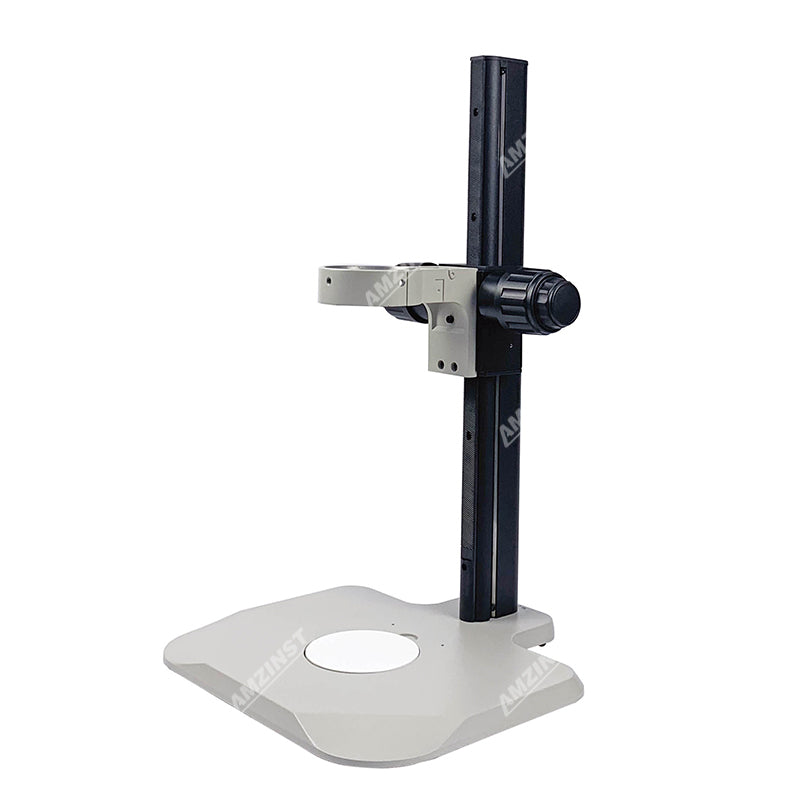 M3 Microscope Track Stand with Fine & Coarse Foucs and 76mm Scope Holder M3 Microscope Track Stand with Fine & Coarse Foucs and 76mm Scope Holder