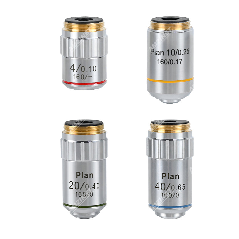 AJX-S30 Series Plan achromatic Metallurgical objective AJX-S30 Series Plan achromatic Metallurgical objective