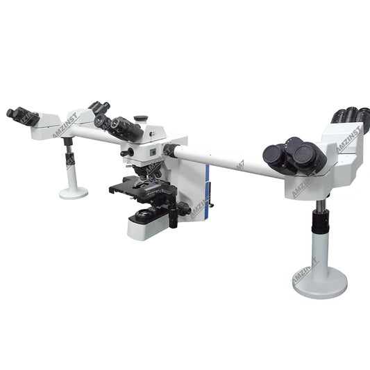 Microscopio biológico multiobservador NK-X40H3 para 5 personas