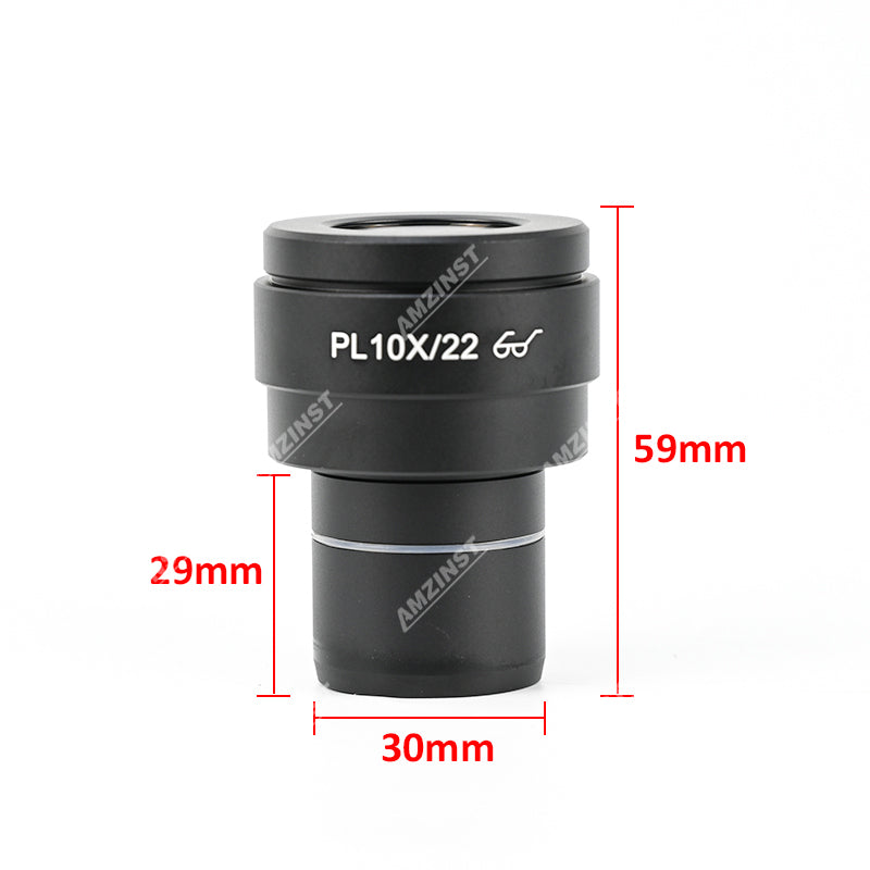 270-10EX High Eye-point Wide Field Plan Eyepiece PL10X/22m 270-10EX High Eye-point Wide Field Plan Eyepiece PL10X/22m