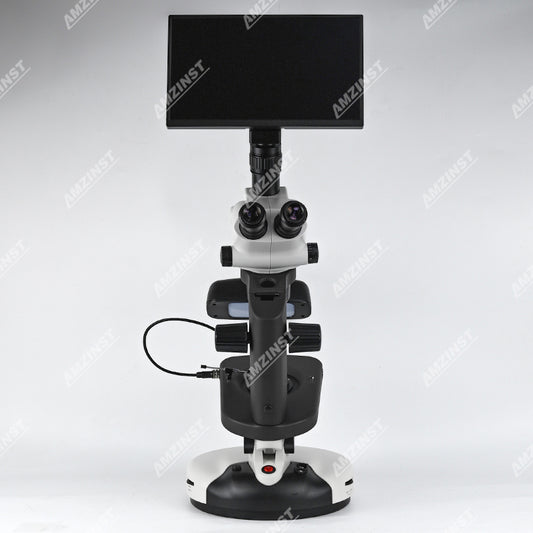 ASZ-ZT9LCD4K Trinocular Jewelry Gemologica Microscope With 4K Camera