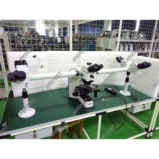 Microscopio biológico multiobservador NK-X40H3 para 5 personas