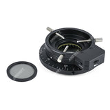 Светодиодный поляризованный кольцевой светильник LED-120HP с внутренним диаметром 62 мм для стереомикроскопа Светодиодный поляризованный кольцевой светильник LED-120HP с внутренним диаметром 62 мм для стереомикроскопа