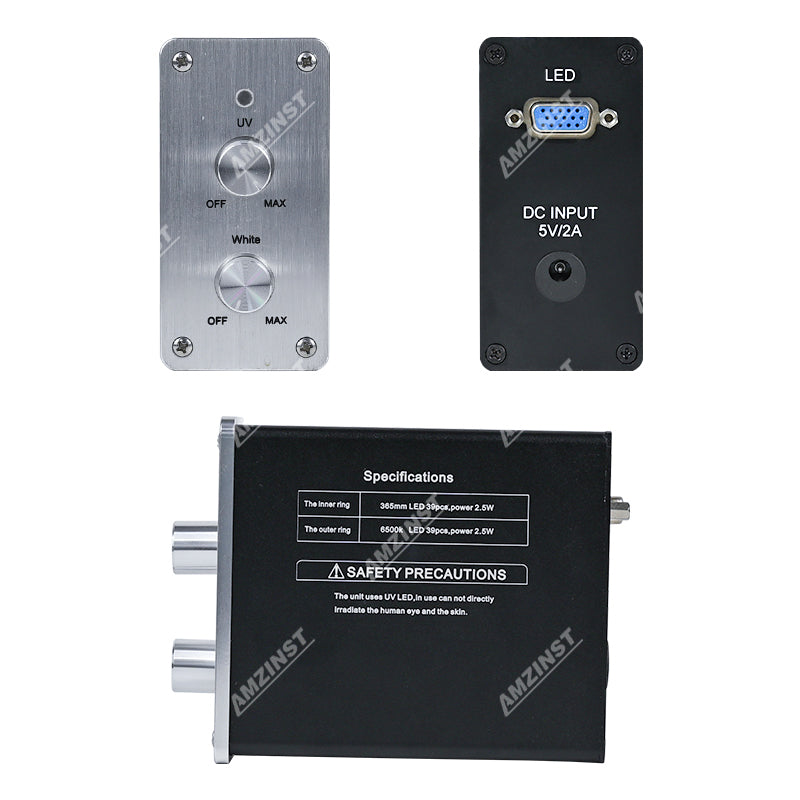 LED-EUV — источник света для микроскопа с балансировкой дневного и ультрафиолетового света LED-EUV — источник света для микроскопа с балансировкой дневного и ультрафиолетового света