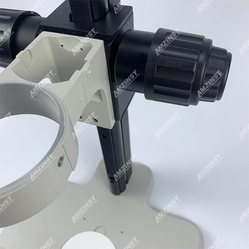M3 Microscope Track Stand with Fine & Coarse Foucs and 76mm Scope Holder M3 Microscope Track Stand with Fine & Coarse Foucs and 76mm Scope Holder