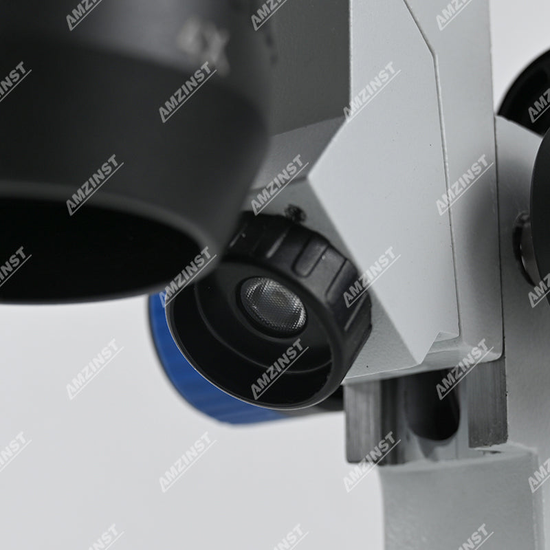 Бинокулярный стереомикроскоп AHT-34 с поворотным объективом (1x-3x) и сенсорной регулировкой яркости, светодиодами проходящего и падающего света и аккумуляторными батареями Бинокулярный стереомикроскоп AHT-34 с поворотным объективом (1x-3x) и сенсорной регулировкой яркости, светодиодами проходящего и падающего света и аккумуляторными батареями