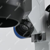 Бинокулярный стереомикроскоп AHT-34 с поворотным объективом (1x-3x) и сенсорной регулировкой яркости, светодиодами проходящего и падающего света и аккумуляторными батареями Бинокулярный стереомикроскоп AHT-34 с поворотным объективом (1x-3x) и сенсорной регулировкой яркости, светодиодами проходящего и падающего света и аккумуляторными батареями