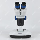 Бинокулярный стереомикроскоп AHT-34 с поворотным объективом (1x-3x) и сенсорной регулировкой яркости, светодиодами проходящего и падающего света и аккумуляторными батареями Бинокулярный стереомикроскоп AHT-34 с поворотным объективом (1x-3x) и сенсорной регулировкой яркости, светодиодами проходящего и падающего света и аккумуляторными батареями