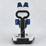 Бинокулярный стереомикроскоп AHT-34 с поворотным объективом (1x-3x) и сенсорной регулировкой яркости, светодиодами проходящего и падающего света и аккумуляторными батареями Бинокулярный стереомикроскоп AHT-34 с поворотным объективом (1x-3x) и сенсорной регулировкой яркости, светодиодами проходящего и падающего света и аккумуляторными батареями