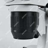 Бинокулярный стереомикроскоп AHT-33 с поворотным объективом (2x-4x) и сенсорной регулировкой яркости, светодиодами проходящего и падающего света и аккумуляторными батареями Бинокулярный стереомикроскоп AHT-33 с поворотным объективом (2x-4x) и сенсорной регулировкой яркости, светодиодами проходящего и падающего света и аккумуляторными батареями