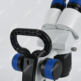 Бинокулярный стереомикроскоп AHT-33 с поворотным объективом (2x-4x) и сенсорной регулировкой яркости, светодиодами проходящего и падающего света и аккумуляторными батареями Бинокулярный стереомикроскоп AHT-33 с поворотным объективом (2x-4x) и сенсорной регулировкой яркости, светодиодами проходящего и падающего света и аккумуляторными батареями