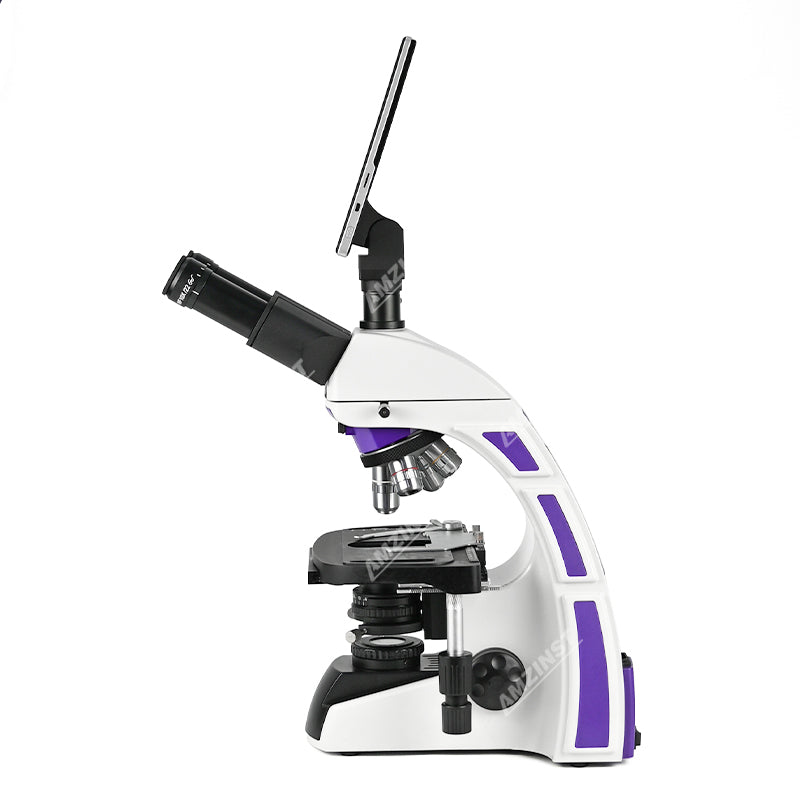 AIM-P3LCD 40X-1000X Infinity Plan лабораторный составной микроскоп с 5.0MP LCD сенсорный экран AIM-P3LCD 40X-1000X Infinity Plan лабораторный составной микроскоп с 5.0MP LCD сенсорный экран