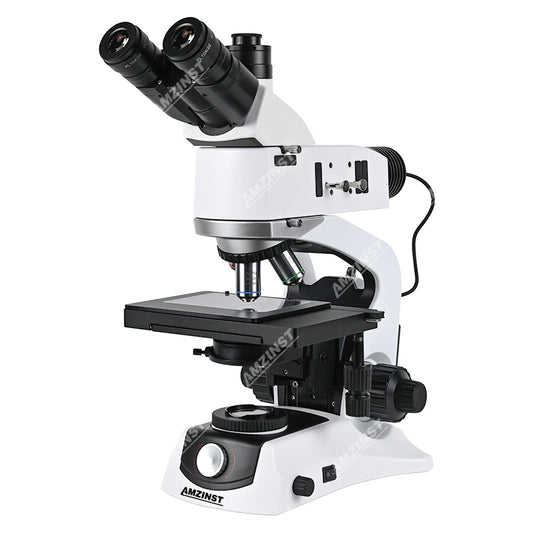 Тринокулярный металлургический микроскоп AJX-270RT со светодиодом 5 Вт проходящего и отраженного света