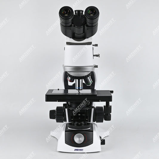 Тринокулярный металлургический микроскоп AJX-270RT со светодиодом 5 Вт проходящего и отраженного света