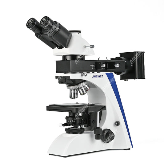 Металлургический микроскоп AJX-300MRT с 5 Вт светодиодной отражающей и проходящей подсветкой