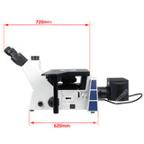 Инвертированный металлургический микроскоп AJX-60M с план-ахроматическими металлургическими объективами LWD  Инвертированный металлургический микроскоп AJX-60M с план-ахроматическими металлургическими объективами LWD