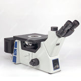 Инвертированный металлургический микроскоп AJX-60M с план-ахроматическими металлургическими объективами LWD  Инвертированный металлургический микроскоп AJX-60M с план-ахроматическими металлургическими объективами LWD