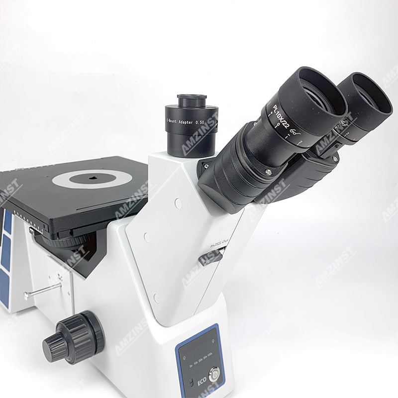 Инвертированный металлургический микроскоп AJX-60M с план-ахроматическими металлургическими объективами LWD  Инвертированный металлургический микроскоп AJX-60M с план-ахроматическими металлургическими объективами LWD