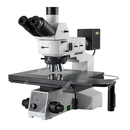 Inspección de obleas AJX-8R Microscopio metalográfico de campo brillante/oscuro