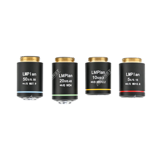 План-ахроматические металлургические объективы серии AJX40-M LWD Infinity