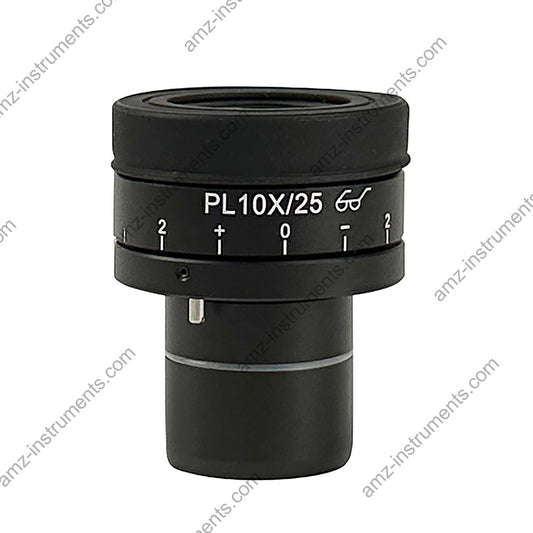 AJX50M-10X25TR Окуляры 10x с микрометром для металлургического микроскопа AJX-50M