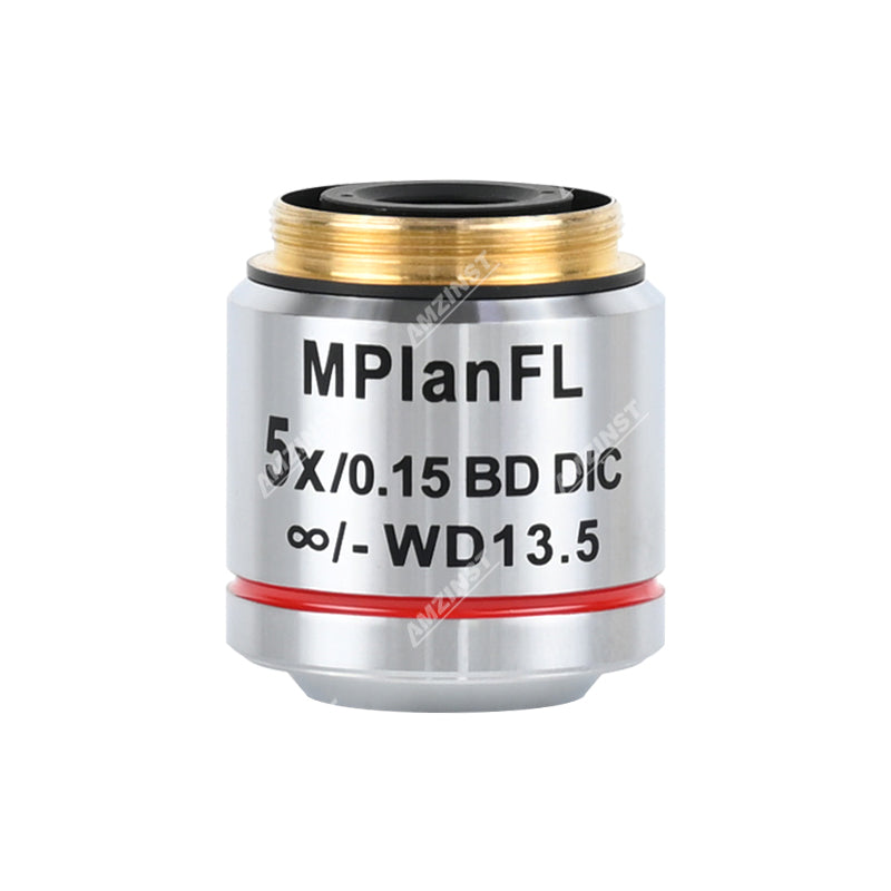 B&D semi-APO metallurgical objective For AJX-68R Upright Metallurgical Microscope B&D semi-APO metallurgical objective For AJX-68R Upright Metallurgical Microscope