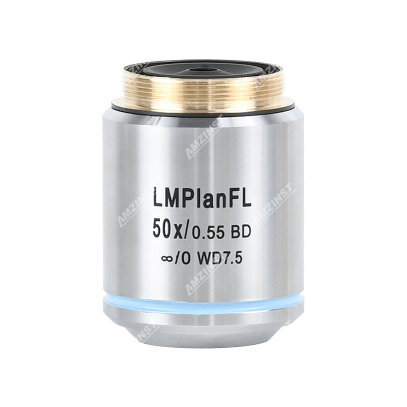 B&D semi-APO metallurgical objective For AJX-68R Upright Metallurgical Microscope B&D semi-APO metallurgical objective For AJX-68R Upright Metallurgical Microscope