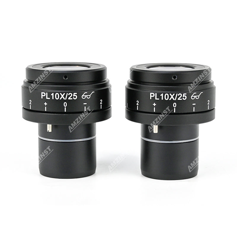 AJX8-10EX25T High Eye-Point Wide Field Plan Microscope Eyepiece PL10X/25mm AJX8-10EX25T High Eye-Point Wide Field Plan Microscope Eyepiece PL10X/25mm