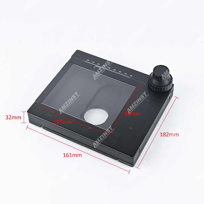 Механический рабочий стол AMS XY с ходом 75x55 мм Механический рабочий стол AMS XY с ходом 75x55 мм