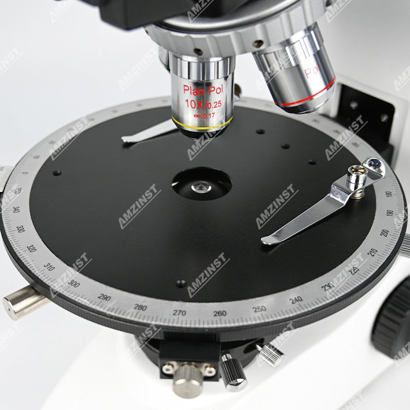 Тринокулярный поляризационный микроскоп APM-30T с проходящим освещением Тринокулярный поляризационный микроскоп APM-30T с проходящим освещением