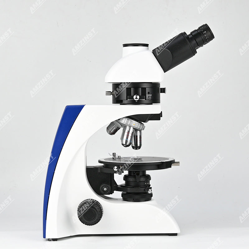 Тринокулярный поляризационный микроскоп APM-30T с проходящим освещением Тринокулярный поляризационный микроскоп APM-30T с проходящим освещением