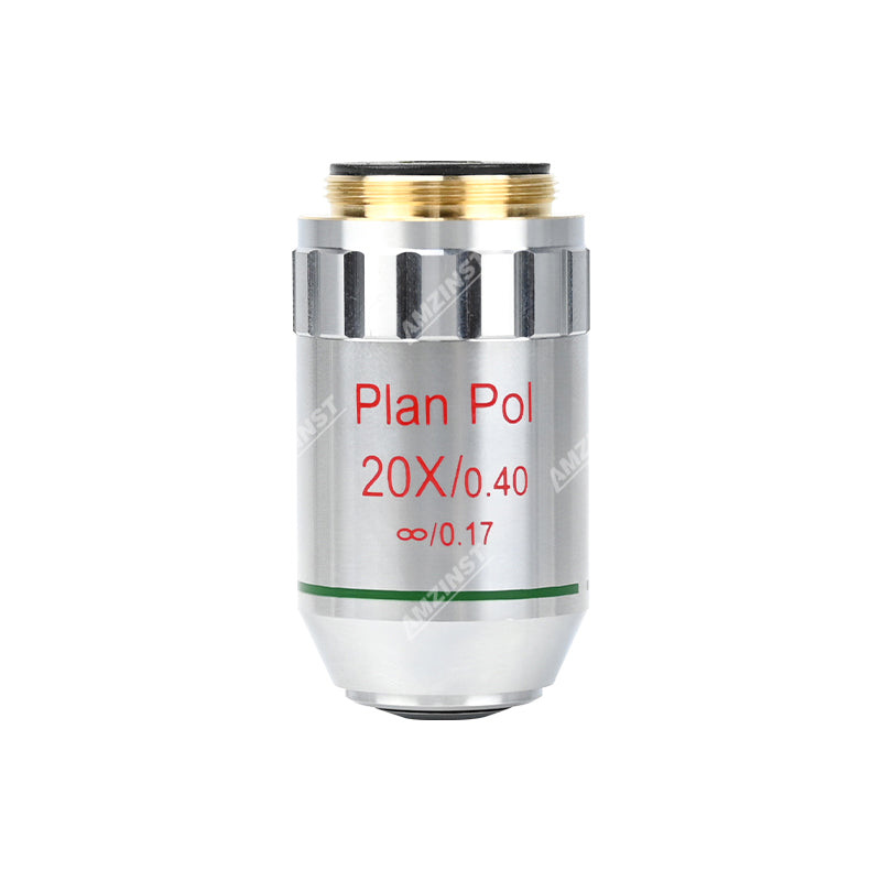 Non-stress Infinity Plan Objective (Transmitting) For APM-30 Series Polarizing Microscope Non-stress Infinity Plan Objective (Transmitting) For APM-30 Series Polarizing Microscope