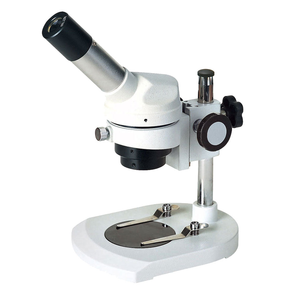 AS-T2 Entry-Level Student Educational Monocular Stereo Microscope With Fixed Objective 2x & All Metal Fame AS-T2 Entry-Level Student Educational Monocular Stereo Microscope With Fixed Objective 2x & All Metal Fame