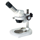 AS-T2 Entry-Level Student Educational Monocular Stereo Microscope With Fixed Objective 2x & All Metal Fame AS-T2 Entry-Level Student Educational Monocular Stereo Microscope With Fixed Objective 2x & All Metal Fame