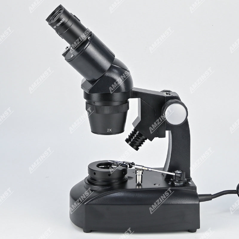 ASZ-TB 2x/4x или 1x/3x Бинокулярный ювелирный микроскоп темного поля ASZ-TB 2x/4x или 1x/3x Бинокулярный ювелирный микроскоп темного поля
