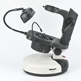 ASZ-ZB4-BP Professional Gem Microscope Stand 0-38° angle tilt adjustment ASZ-ZB4-BP Professional Gem Microscope Stand 0-38° angle tilt adjustment
