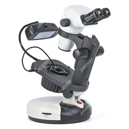ASZ-ZB7 Zoom 6.7X-45X Binocular Professional Jewelry Gemological Microscopes