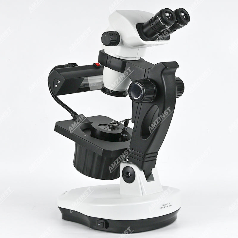 ASZ-ZB8 6.7X-45X Binocular Jewelry Gemology Gemological Microscopes with 7W Fluorescent lamp ASZ-ZB8 6.7X-45X Binocular Jewelry Gemology Gemological Microscopes with 7W Fluorescent lamp