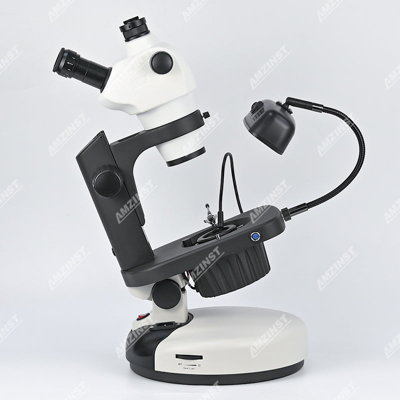 ASZ-ZT4 8X-50X тринокулярные профессиональные микроскопы для ювелирных изделий с темным полем стерео  ASZ-ZT4 8X-50X тринокулярные профессиональные микроскопы для ювелирных изделий с темным полем стерео