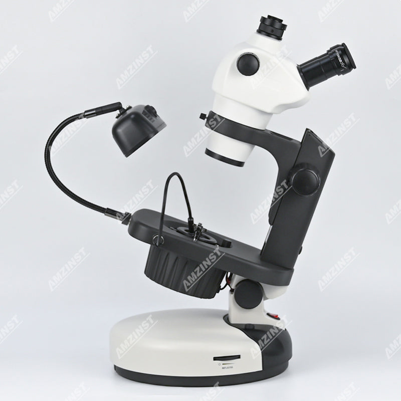 ASZ-ZT4 8X-50X тринокулярные профессиональные микроскопы для ювелирных изделий с темным полем стерео  ASZ-ZT4 8X-50X тринокулярные профессиональные микроскопы для ювелирных изделий с темным полем стерео