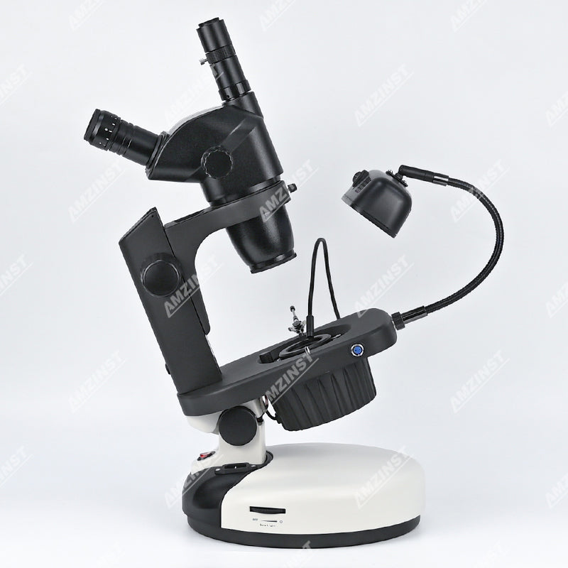ASZ-ZT7B Zoom 6.7X-45X Trinocular Professional Black Jewelry Gemological Microscope ASZ-ZT7B Zoom 6.7X-45X Trinocular Professional Black Jewelry Gemological Microscope
