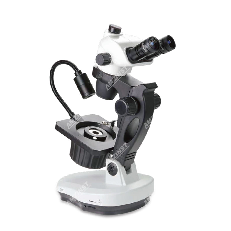ASZ-ZT8L 6.7X-45X Trinocular Jewelry Gemology Gemological Microscopes with 1W LED lamp ASZ-ZT8L 6.7X-45X Trinocular Jewelry Gemology Gemological Microscopes with 1W LED lamp