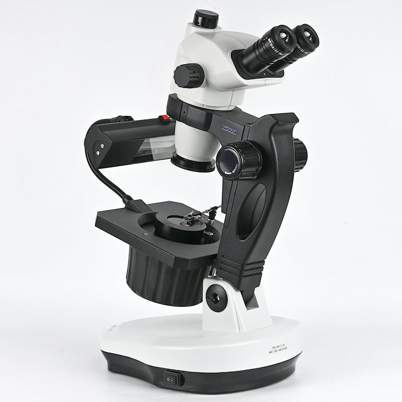 ASZ-ZT8 6.7X-45X Trinocular Jewelry Gemology Gemological Microscopes with 7W Fluorescent lamp ASZ-ZT8 6.7X-45X Trinocular Jewelry Gemology Gemological Microscopes with 7W Fluorescent lamp