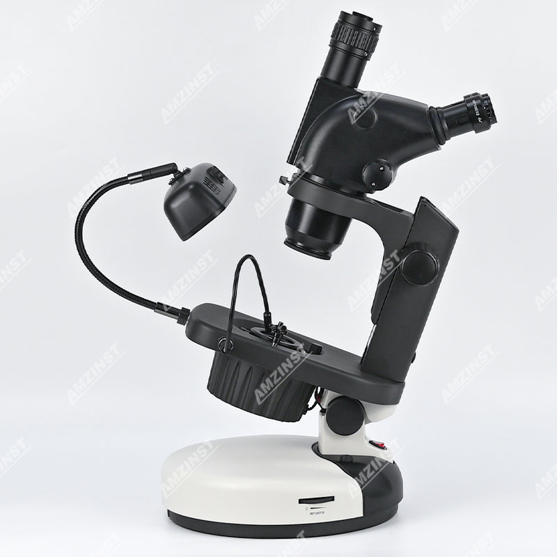 ASZ-ZT9B Zoom 6.5X-65X тринокулярные профессиональные ювелирные геммологические стереомикроскопы ASZ-ZT9B Zoom 6.5X-65X тринокулярные профессиональные ювелирные геммологические стереомикроскопы