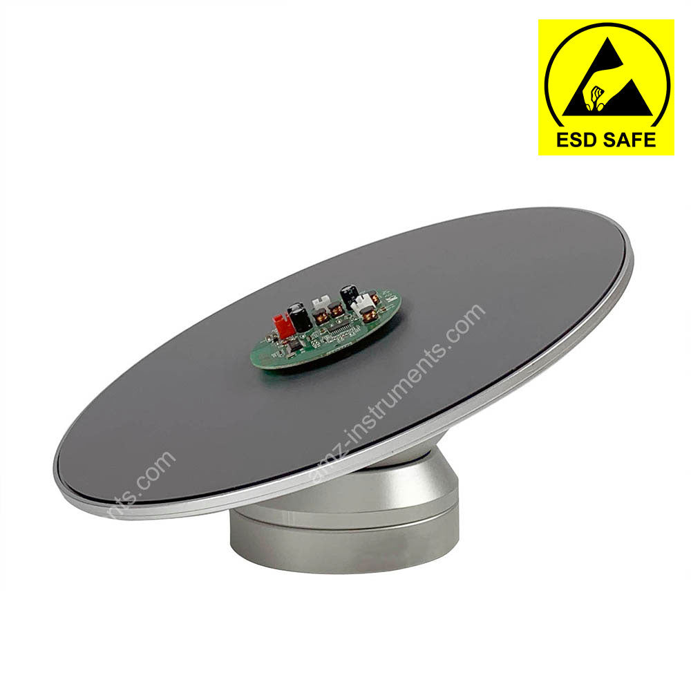 ATS-PR Ball & Socket Oblique/Tilting Stage with ESD Rubber Working Plate ATS-PR Ball & Socket Oblique/Tilting Stage with ESD Rubber Working Plate