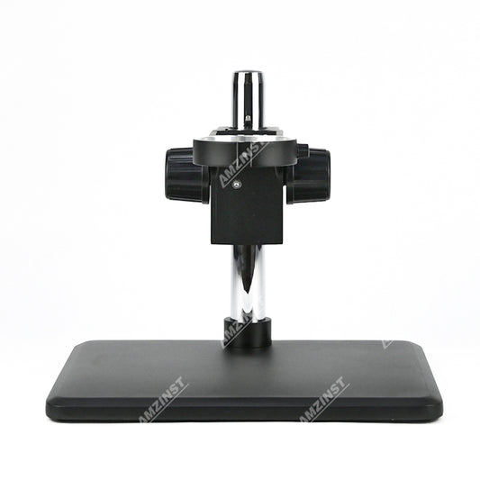 B3 Black Large Base Microscope Post Stand With 76mm Inner Diameter body holder