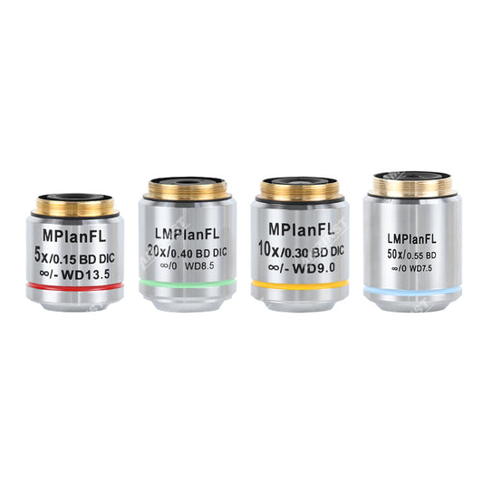 Металлургический объектив B&D semi-APO для прямого металлургического микроскопа AJX-68R