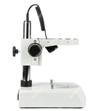 D2 Microscope Post Stand with 76mm Coarse Focus and Top and Bottom LED Light (Dimmable) D2 Microscope Post Stand with 76mm Coarse Focus and Top and Bottom LED Light (Dimmable)